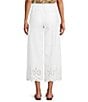 Nurture High Rise Embroidered Pull-On Wide Leg Crop Pants - Image 2
