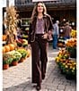 Nurture Coordinating Long Sleeve Button Front Faux Suede Jacket - Image 5