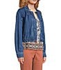 Nurture Long Sleeve Denim Swing Jacket - Image 3
