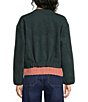 Nurture Long Sleeve Zipper Front Embroidered Jacket - Image 2