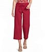 Nurture Mid Rise Flared Wide Leg Crop Pants - Image 1