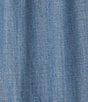 Nurture Petite Size 3/4 Sleeve Ruffle Tiered Dress, Color:Blue - Image 3