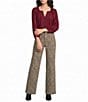 Nurture Petite Size Bracelet Sleeve Split V-Neck Top - Image 3