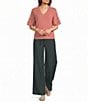Nurture Petite Size High Rise Palazzo Pull-On Pants - Image 3