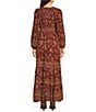 Nurture Petite Size Long Sleeve Crew Neck Maxi Dress - Image 2
