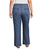 Nurture Plus Mid Rise Welt Pocket Bootcut Jeans, Color:Dark Indigo - Image 2