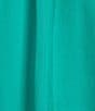 Nurture Plus Size Elbow Sleeve V-Neck Top, Color:Ocean Floor - Image 4