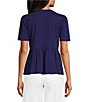 Nurture Ruched Short Sleeve Crew Neck Top - Image 2