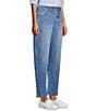 Nurture Stretch High Rise Barrel Leg Ankle Jeans - Image 3
