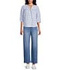 Nurture Stretch High Rise Barrel Leg Ankle Jeans - Image 6