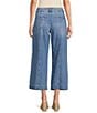 Nurture Wide Leg Crop Pants, Color:Light Blue - Image 2