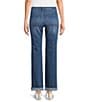 NYDJ Marilyn Denim High Rise Straight Leg Ankle Length Triple Stitching Jeans - Image 2