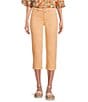 NYDJ Marylin Lift Tuck® Technology Straight Leg Crop Jeans, Color:Apricot - Image 1