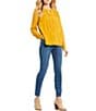 Color:Presidio - Image 3 - Ami High Rise Skinny Leg Ankle Jeans
