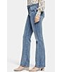 Color:Paddington - Image 3 - Barbara Mid Rise Bootcut Stretch Denim Jeans