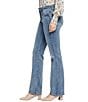 NYDJ Barbara Mid Rise Bootcut Stretch Denim Jeans - Image 3