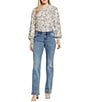 NYDJ Barbara Mid Rise Bootcut Stretch Denim Jeans - Image 4