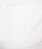 NYDJ Berkyn Stretch Denim High Rise Relaxed Fit Shorts, Color:Optic White - Image 4