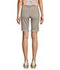 NYDJ Briella Stretch Denim Mid Rise Lift Tuck® Roll Cuff Shorts, Color:Grenada Mist - Image 2