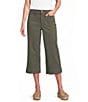 NYDJ Brigitte Stretch Denim Lift Tuck® Technology Capri Wide Leg Jeans - Image 1