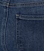 NYDJ Brooklyn Denim High Rise Wide Leg Boot Cut Full Length Jeans - Image 4