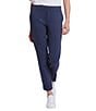 NYDJ Cassidy Ankle Pull-On Trouser Pants, Color:Oxford Navy - Image 1