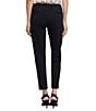 NYDJ Cassidy Ankle Pull-On Trouser Pants, Color:Black - Image 2
