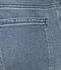 Color:Corfu - Image 6 - Dakota Mid Rise Straight Leg Crop Pull-On Jeans