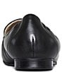 Color:Black - Image 3 - Douglas Leather and Raffia Loafers