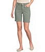 NYDJ Ella Stretch Denim Lift Tuck® Technology High Rise Bermuda Shorts - Image 1