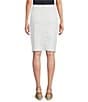 NYDJ Hollywood High Waist 4-Pocket Style Stripe A-Line Skirt, Color:Palencia Stripe - Image 2