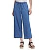 NYDJ Jayne Wide Leg Pull-On Denim Pants, Color:Everly - Image 1