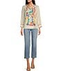 Color:Lakefront - Image 3 - Joni Relaxed High Rise Crop Jeans