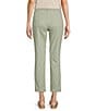 NYDJ Margot High Rise Slim Straight Girlfriend Jeans, Color:Tomatillo - Image 2
