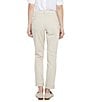 NYDJ Margot High Rise Slim Straight Girlfriend Jeans, Color:Feather - Image 2