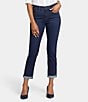 Color:Palace - Image 1 - Margot High Rise Straight Leg Relaxed Fit Stretch Denim Girlfriend Jeans