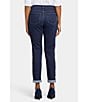 Color:Palace - Image 2 - Margot High Rise Straight Leg Relaxed Fit Stretch Denim Girlfriend Jeans