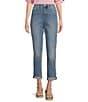 NYDJ Margot Rolled Cuff Girlfriend Jeans, Color:Salamanca - Image 1