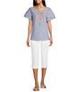 NYDJ Marilyn Cuffed Cool Embrace® Cropped Denim Jeans - Image 6