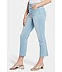 Color:Influence - Image 3 - Marilyn High Rise Straight Leg Curve Shaper Cropped Denim Jean