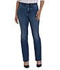 NYDJ Marilyn High Rise Straight Leg Jeans, Color:Moonlight - Image 1