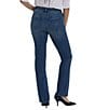 NYDJ Marilyn High Rise Straight Leg Jeans, Color:Moonlight - Image 2