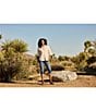 NYDJ Marilyn Cool Embrace® Stretch Denim Slim Straight Mid Rise Capri Stretch Jeans - Image 5