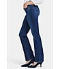 NYDJ Marilyn Stitching Straight Leg High Waisted Jeans, Color:Jordan - Image 3