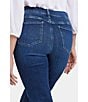 NYDJ Marilyn Stitching Straight Leg High Waisted Jeans, Color:Jordan - Image 5