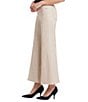 NYDJ Mia Stretch Denim Lift Tuck® High Rise Palazzo Ankle Jeans, Color:Feather - Image 3