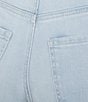 NYDJ Petite Size Brigitte High Waisted Wide Leg Capri Jeans, Color:Clear Waters - Image 4