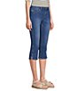 NYDJ Petite Size Chloe Capri Side Slit Jeans - Image 3