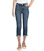 NYDJ Petite Size Chloe Lift Tuck® Technology Mid Rise Skinny Capri Jeans, Color:Costa Brava - Image 1