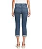 NYDJ Petite Size Chloe Lift Tuck® Technology Mid Rise Skinny Capri Jeans, Color:Costa Brava - Image 2